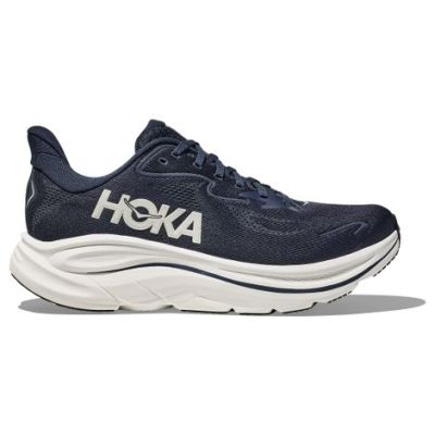 HOKA Clifton 10 Navy Blue White
