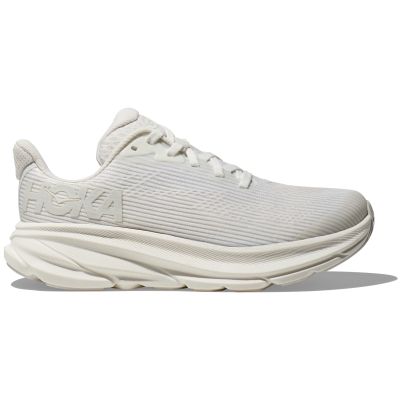 HOKA Clifton 9 Off White Light Grey