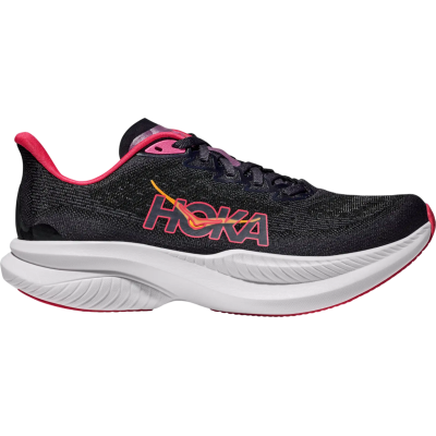 HOKA Mach 6 Black Pink White
