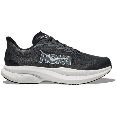 HOKA Mach 6 Dark Grey White Black
