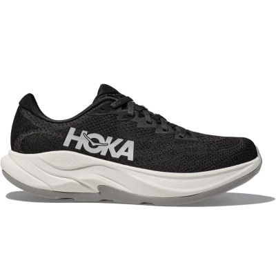 HOKA Rincon 4 Black Light Grey White