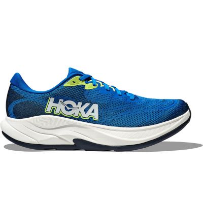 HOKA Rincon 4 Blue White Lime Green