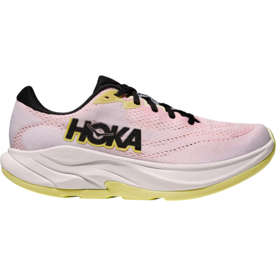HOKA Rincon 4 Light Pink Yellow Black