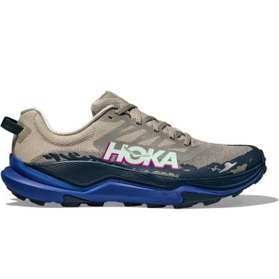 HOKA Torrent 4 Beige Navy Blue Dark Grey Light Blue