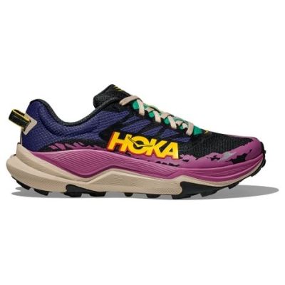 HOKA Torrent 4 Black Purple Yellow Beige