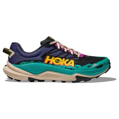 HOKA Torrent 4 Dark Blue Teal Black Beige Yellow Purple