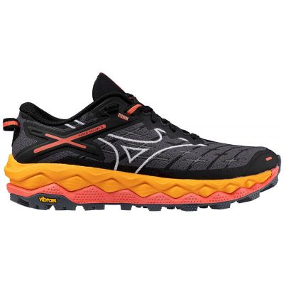 Mizuno Wave Mujin 10 Dark Grey Black Orange Yellow