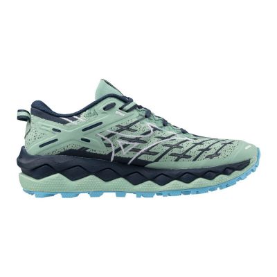 Mizuno Wave Mujin 10 Mint Green Navy Blue Light Blue