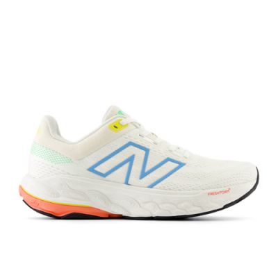 New Balance 860 v14 White Light Blue Lime Green Orange Black