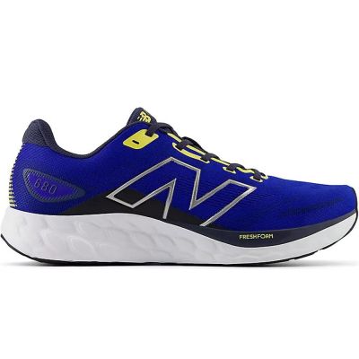 New Balance Fresh Foam 680 v8 Navy Blue Yellow White Black