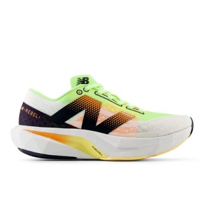 New Balance FuelCell Rebel v4 Lime Green White Black Yellow