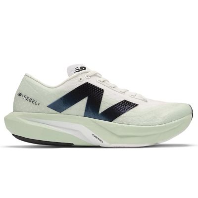 New Balance FuelCell Rebel v4 White Black Light Green