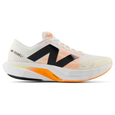 New Balance FuelCell Rebel v4 White Black Orange