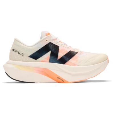 New Balance Supercomp Elite v4 White Black Light Orange Peach