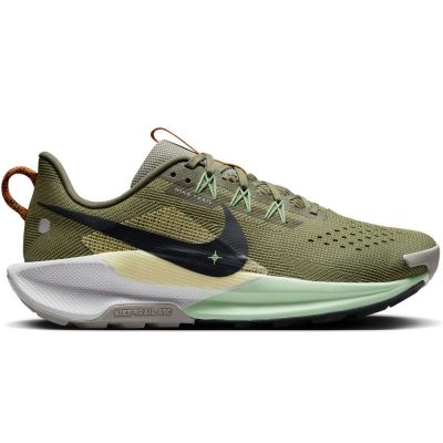 Nike Pegasus Trail 5 Olive Green Black White Light Grey