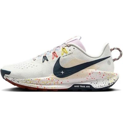 Nike Pegasus Trail 5 White Dark Grey Red Yellow Blue