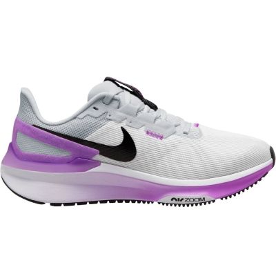 Nike Structure 25 White Purple Black Light Grey