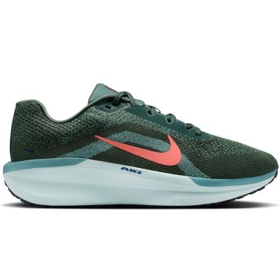 Nike Winflo 11 Forest Green Coral Red Light Blue White