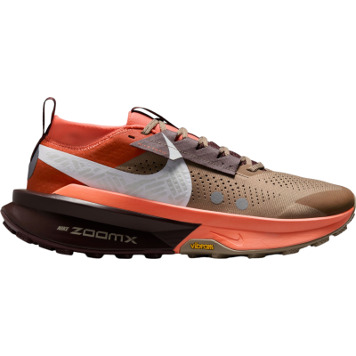 Nike Zegama 2 Brown Orange Dark Brown White