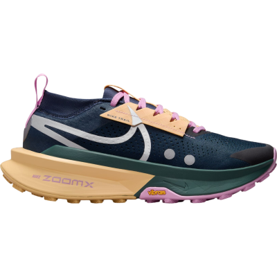 Nike Zegama 2 Navy Blue Light Pink Peach Dark Green White