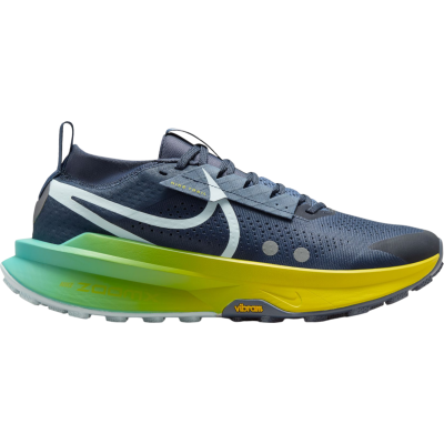 Nike Zegama 2 Navy Blue Lime Green Yellow Dark Grey