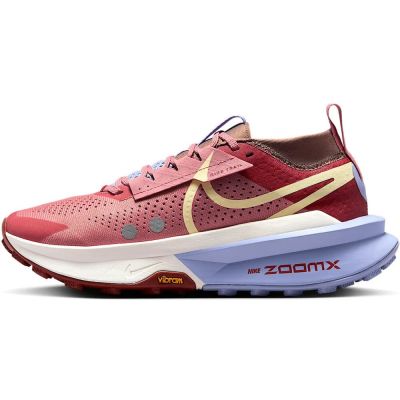 Nike Zegama 2 Red Light Blue Yellow Dark Brown