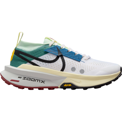 Nike Zegama 2 White Light Green Blue Black Red Yellow