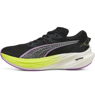 Puma Deviate Nitro 3 Black Lime Green Purple White