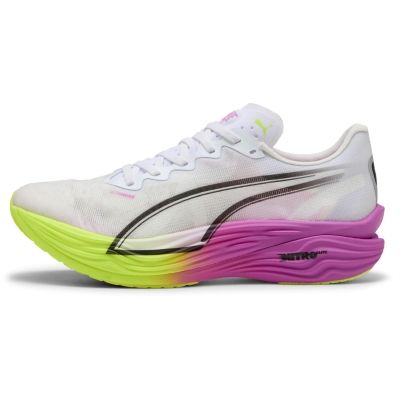 Puma Deviate Nitro Elite 3 Lime Green White Pink Black