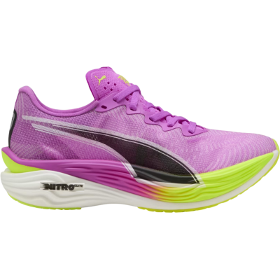 Puma Deviate Nitro Elite 3 Magenta Lime Green Black White