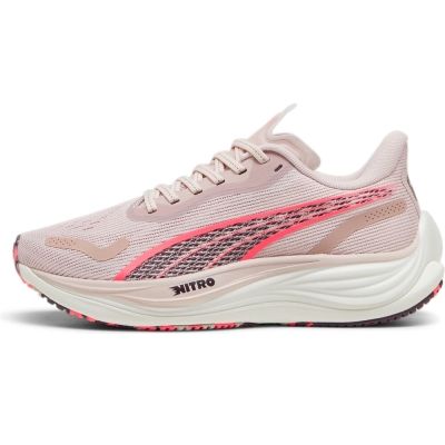 Puma Velocity Nitro 3 Light Pink Dark Grey White