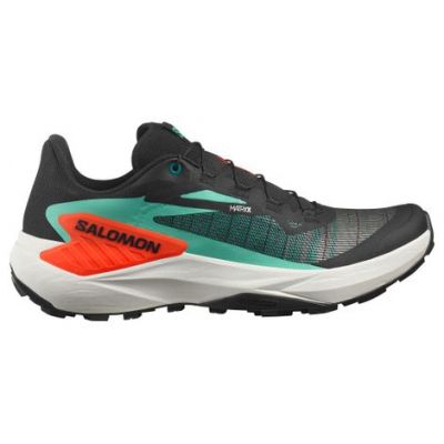 Salomon Genesis Dark Grey Teal White Orange