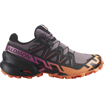 Salomon Speedcross 6 Dark Grey Black Orange Purple