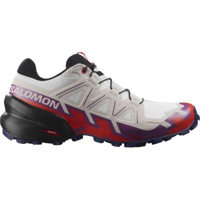 Salomon Speedcross 6 Red White Black Purple