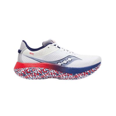 Saucony Kinvara Pro White Red Navy Blue