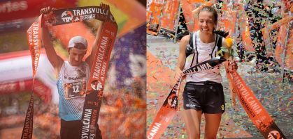 Peter Frano y Anne-Lise Rousset se hacen con la ultra de una Transvulcania 2025 pasada por agua