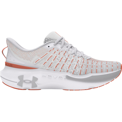 Under Armour Infinite Elite Light Grey White Orange