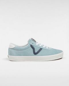 VANS Zapatillas Sport Low De Caña Baja Y Ante (gray Mist) Unisex Azul, Talla 47