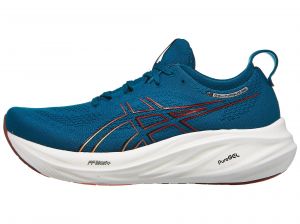 Zapatillas hombre ASICS Gel Nimbus 26 Azul Marino/Faded Orange