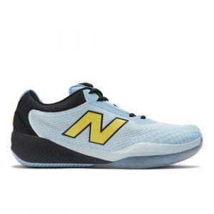 New Balance Mujer FuelCell 996v6 en Azul/Negro/Amarillo