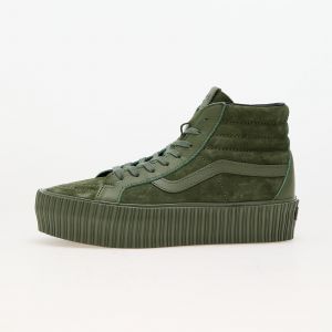 Zapatillas Vans Sk8-Hi Reissue 38 Platform LX Suede/Leather Army EUR 38.5