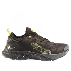 Zapatillas Trail Running +8000 TIGOR 23 I. Negro/amarillo.