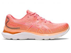 ASICS Gel - Cumulus 24 Papaya / White Mujer 