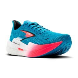 Brooks - zapatillas brooks hyperion max 2 mujer 40 1485 -  crystal seas/diva pink/black