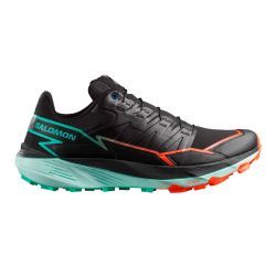 Salomon - zapatillas salomon thundercross 46 2/3 2954 - black/cherry tomato/electric green