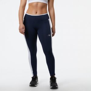 New Balance Mujer Leggings Accelerate en Azul