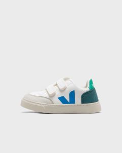 veja DIZENDO Small V-12 CHROMEFREE LEATHER  Sneakers blue|white tamaño:23