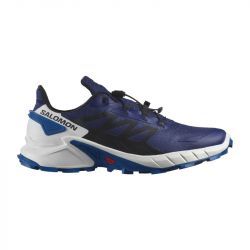 Salomon - zapatillas salomon supercross 4 46 6736 - blue print/black/lapis blue