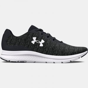 Zapatillas de running Under Armour Charged Impulse 3 Knit para hombre Negro / Negro / Blanco 42