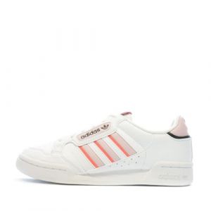 Adidas - Zapatillas blancas para mujer Continental 80 Stripes